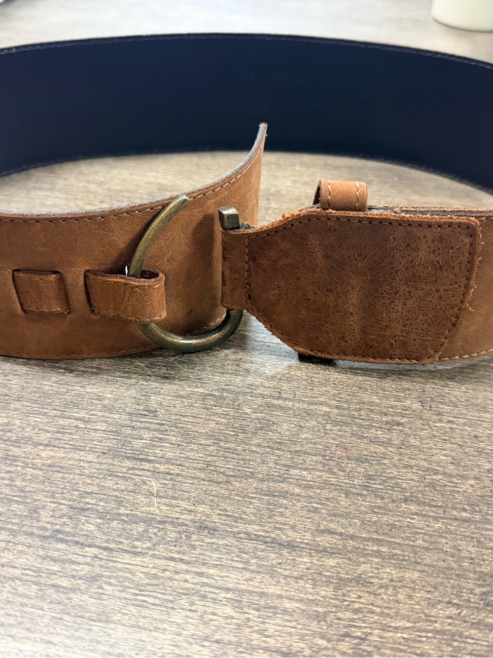 French Connection leather Belt